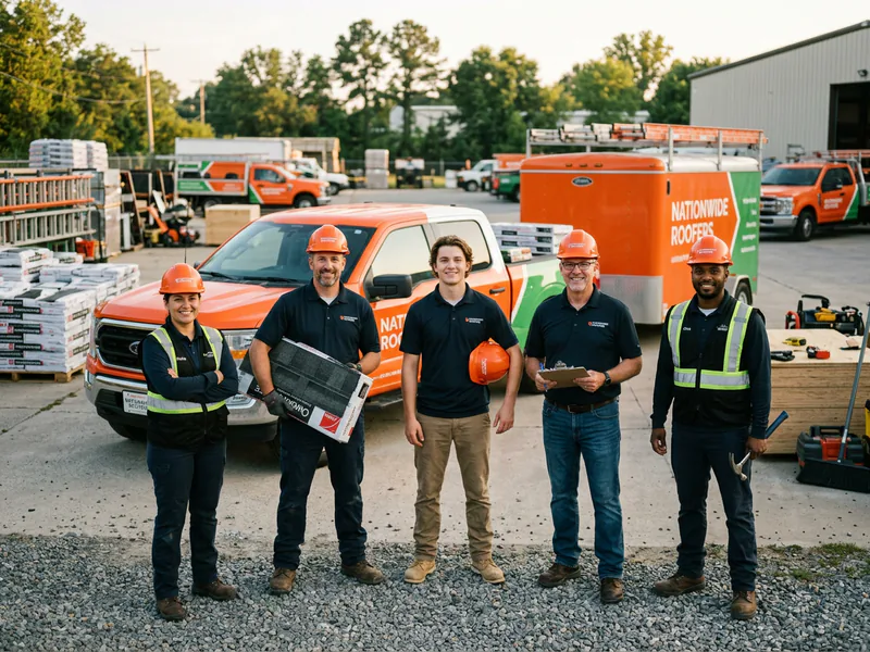 Natiowide Roofers - roof installation in Evans near me